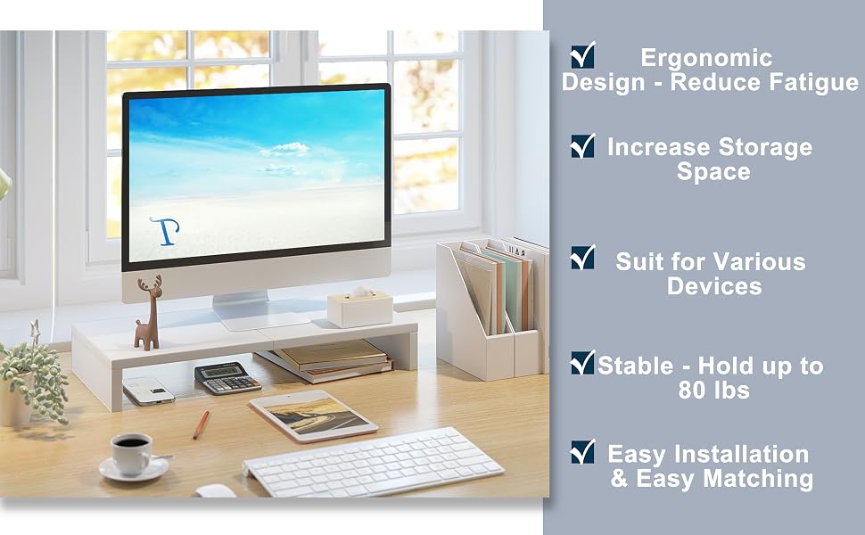 monitor stand riser
