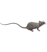 Lifelike Fake Mouse Realistic Mice, Spooky Rat, Halloween Prank, Rubber Rat with Long Tail, Creep...