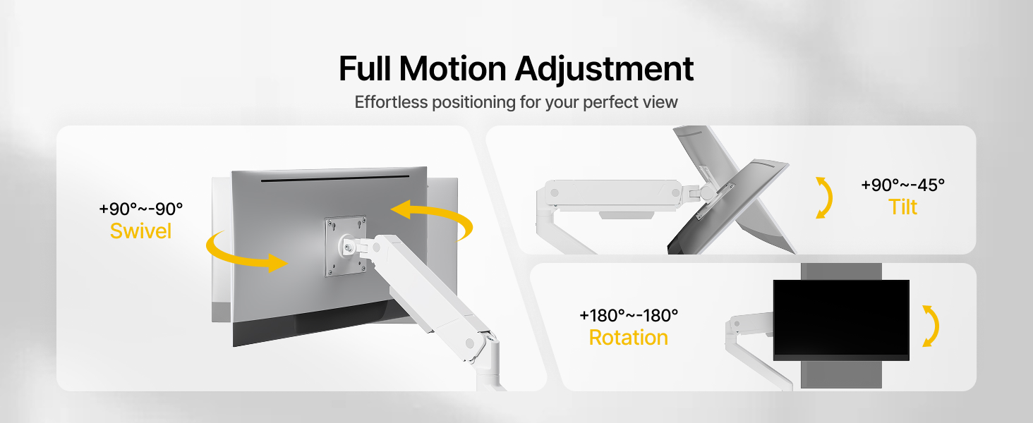 heavy duty monitor arm