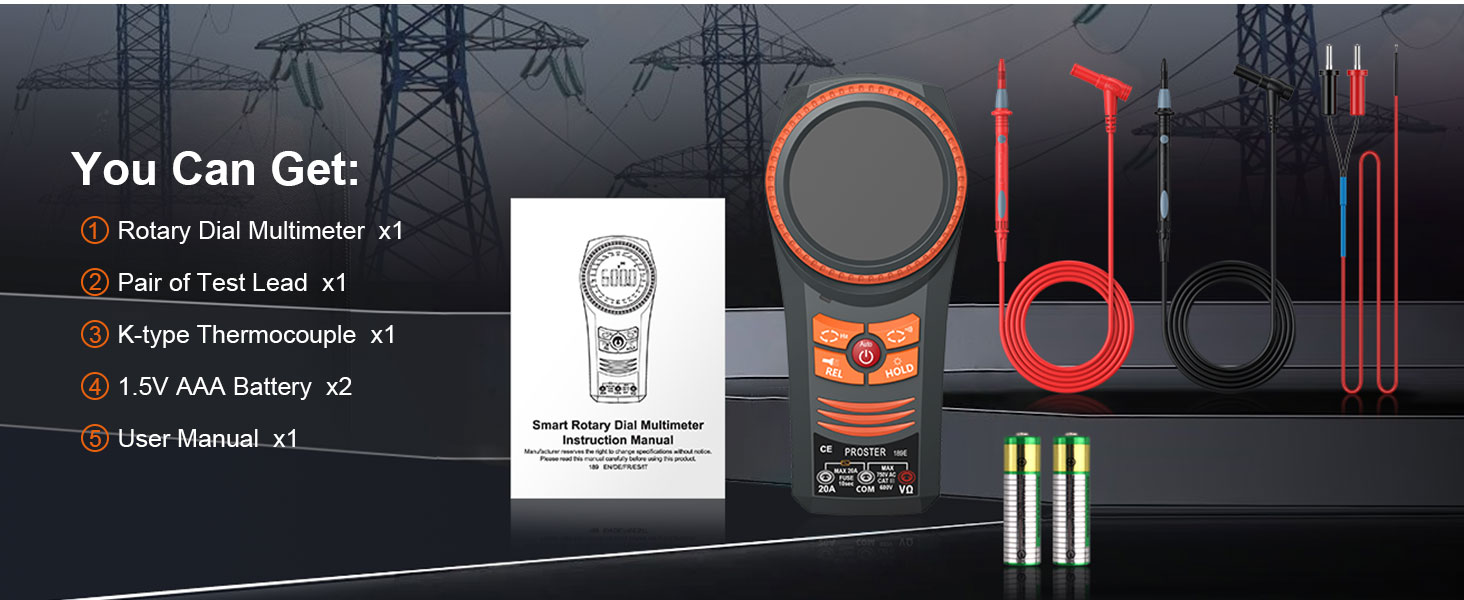 Multimeter 6000 Count