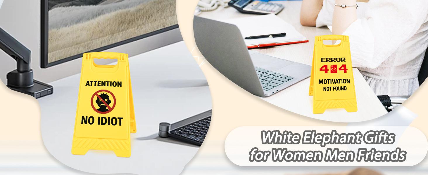 Positive Negative Office Desk Decor
