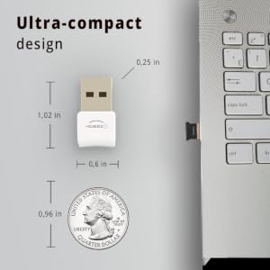 Hideez Bluetooth universal wireless external small mini micro plugable portable adapter