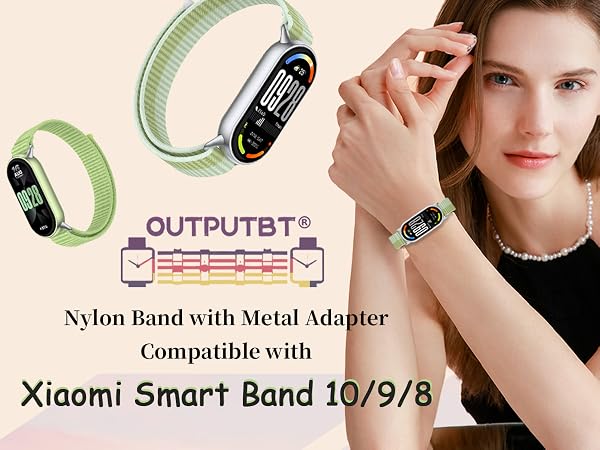 Nylon Band with Metal Adapter