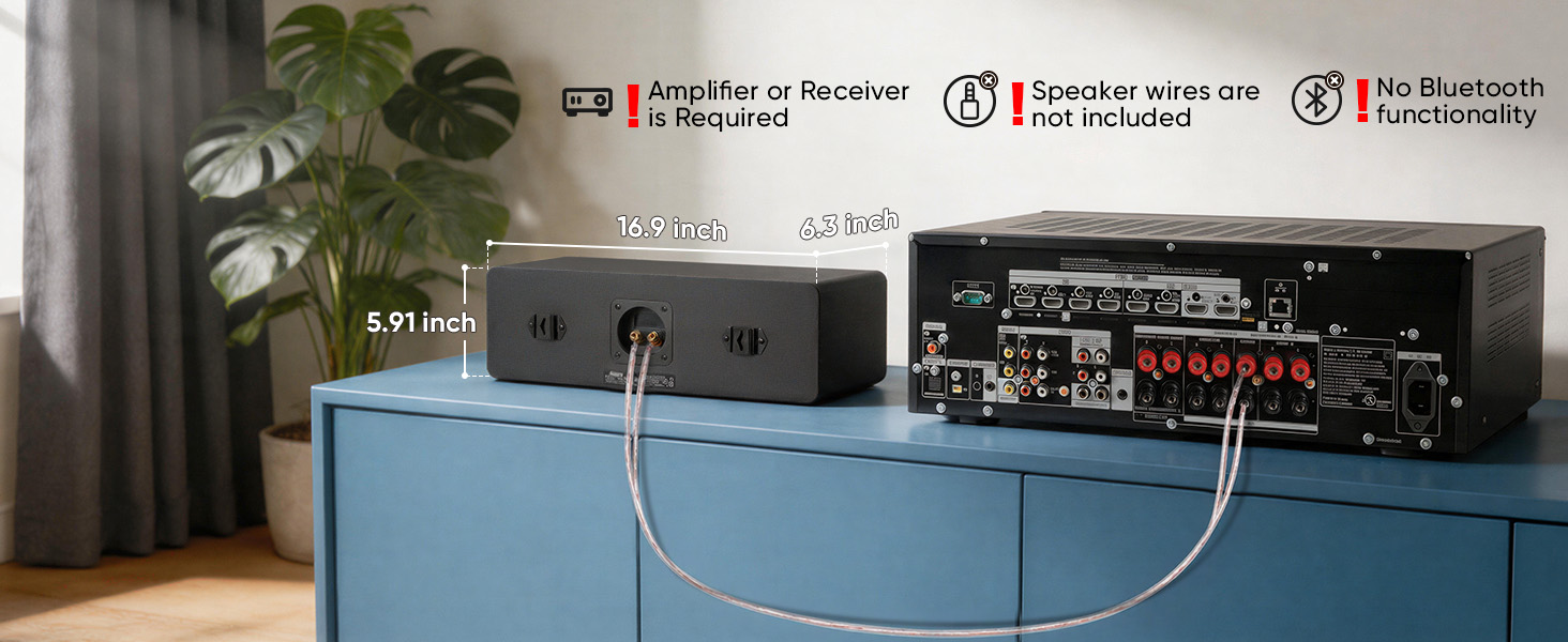 center channel speakers