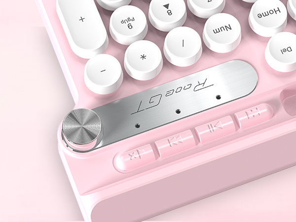 pink keyboard and mouse