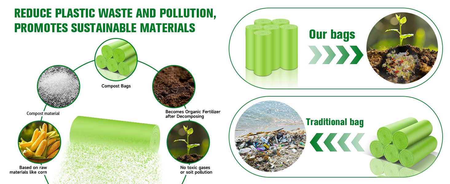 Bathroom Trash Bags Small Garbage Bags Colorful 100 Count Waste Basket Liners For Kitchen Office Car