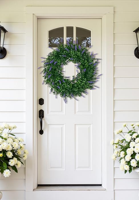 green wreath