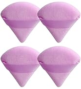 Powder Puff, Triangle Puff, WSYUB Soft Cotton Triangle Makeup Puff for Powder, Blender Puff,4pcs,...