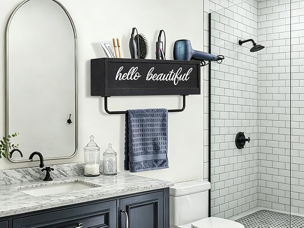 Bathroom Hair Tool Organizer