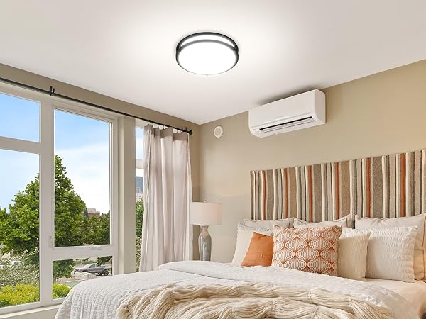 Flush Mount LED Ceiling Light Fixture