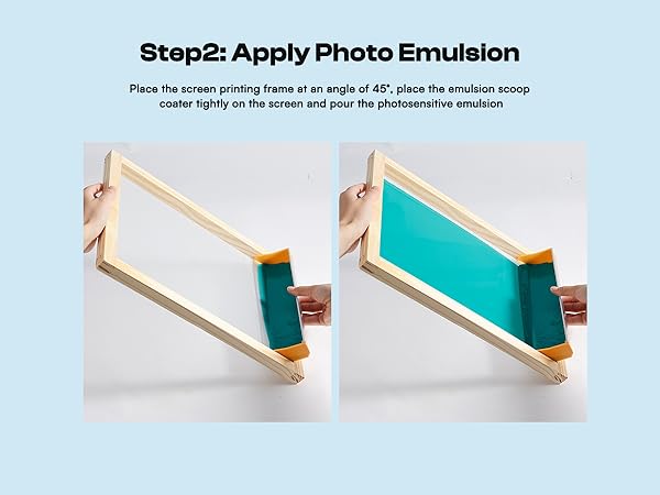 Apply Photo Emulsion