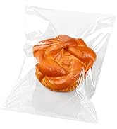 Cherodada 5"x 7", Clear Self Sealing Cellophane Bags for Gift Wrapping, Wrapping Candies, Cookies...