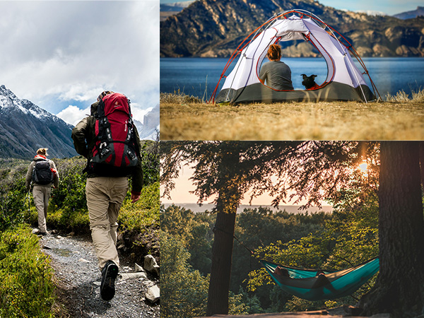 outdoor blanket for hiking, hammock, tent camping