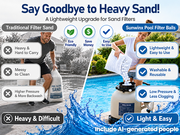 Rapid filtration with filter balls saving time and operational costs