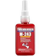 ESKONKE Blue Thread Locker 243 Nuts & Bolts Locker Medium Strength Removable 1.69 Fl oz Threadloc...