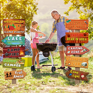 Camping Party Decorations