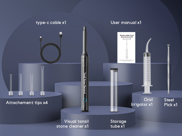 tonsil stone remover with light