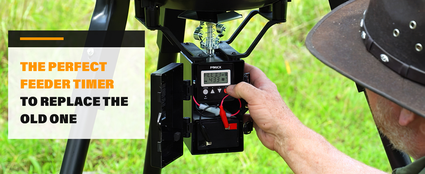 Feeder 8 Times Digital Timer for Hunting Game Feeding