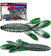 Fishing Lures for Bass, VMSIXVM Fishing Jig Head Swim Shad Lure, Soft Plastic Swimbaits with Padd...