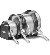 Caraway Stainless Steel Cookware Set (4 Piece) - 5-Ply Stainless Steel Pots & Pans - Includes Fry...