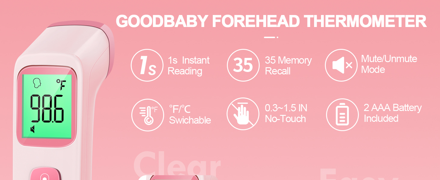 forehead thermometer