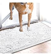 Muddy Mat AS-SEEN-ON-TV Highly Absorbent Microfiber Door Mat and Pet Rug, Non Slip Thick Washable...