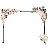 EMART Telescopic Over The Table Top Rod Stand with Clamps 70'' Tall 94