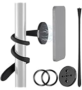 Portable Flexible Cell Phone Holder Stand, with Powerful Magnetic Phone Mount Adapter Compatible ...