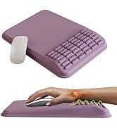 MEKASS Mouse Pad with Wrist Rest, Ergonomic Slope Mousepad for Carpal Tunnel Pain Relief, Memory ...