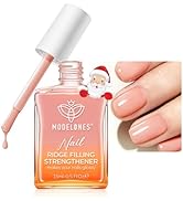 modelones Nail Strengthener and Growth Nail Hardener Extra Strong and Growth Nude Nail Polish Nai...