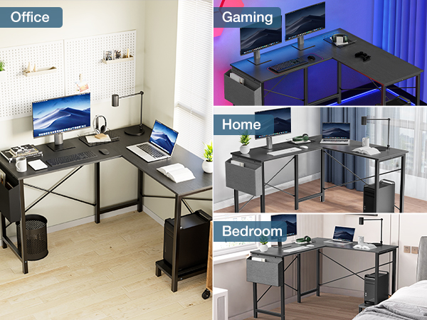 l-shaped desk bedroom tables