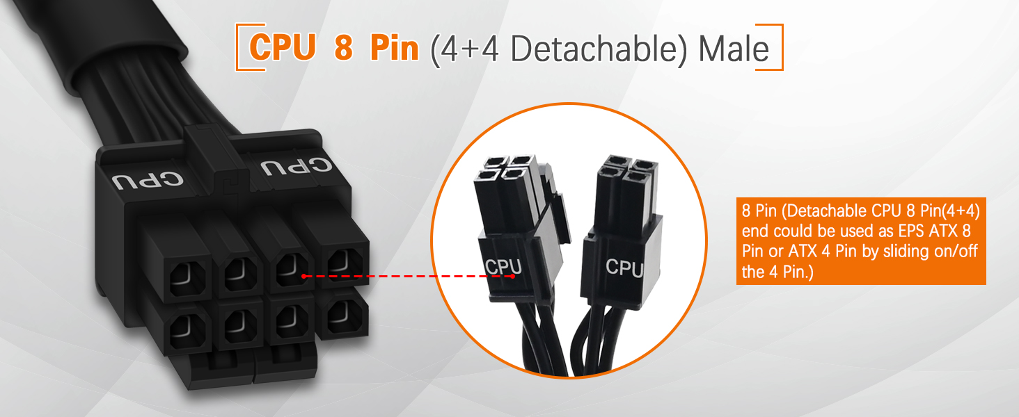 EVGA power supply cables