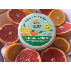 citrus magic, air freshener, solid air freshener, natural air freshsener