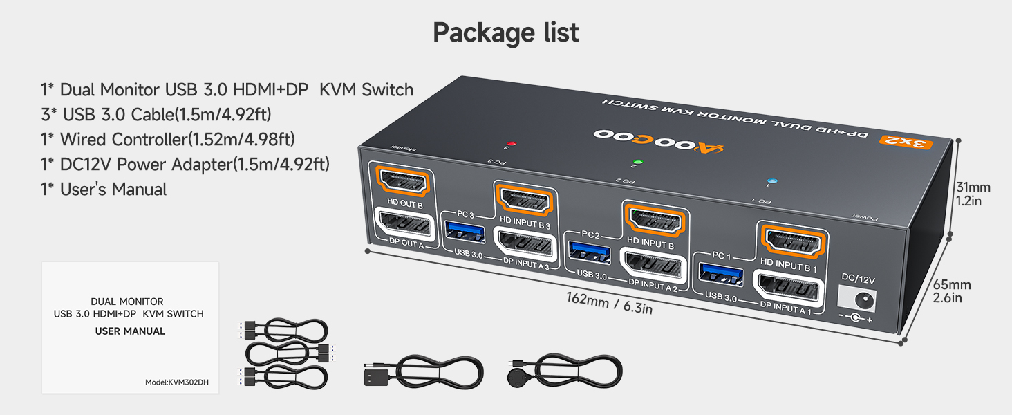 kvm switch dual monitor displayport/hdmi kvm switch hdmi displayport