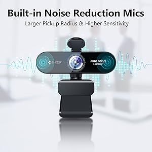 webcam with microphone for desktop