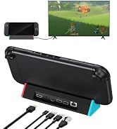 SIWIQU for Nintendo Switch 2 Dock, Portable Switch 2 TV Docking Station | 1000Mbps Ethernet, 4K@1...