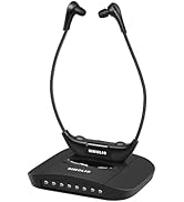 SIMOLIO Digital Wireless Headphones for TV with Clear Dialog, Wireless TV Headset System with Bal...