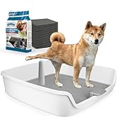 ALL FOR PAWS Pee Pad Holder, XL Dog Litter Box, Puppy Pads Holder, Puppy Potty Tray for Small/Med...