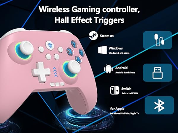 steam controller pc for switch gaming game wireless bluetooth deck computer 2.4 ghz 2 Nintendo