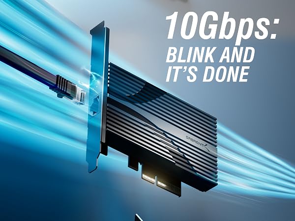 10Gbps; Blink and its Done