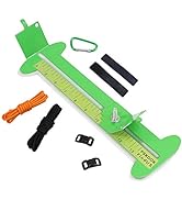 PSKOOK Paracord Bracelet Jig Paracord Tool Kit Adjustable Length Metal Weaving DIY Craft Maker To...