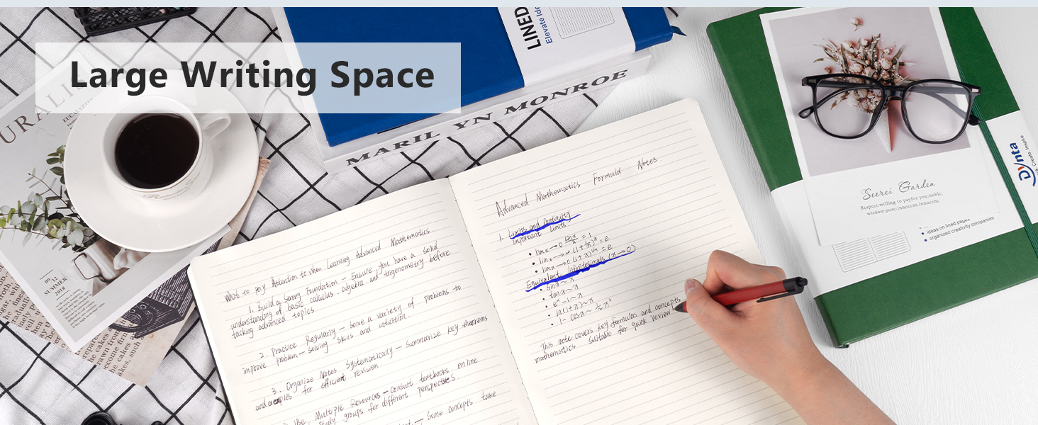 Large Writing Space