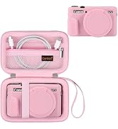 Canboc Camera Case for Canon PowerShot G7 X Mark II Digital Camera, 1* Hard Carrying Case + 1* So...