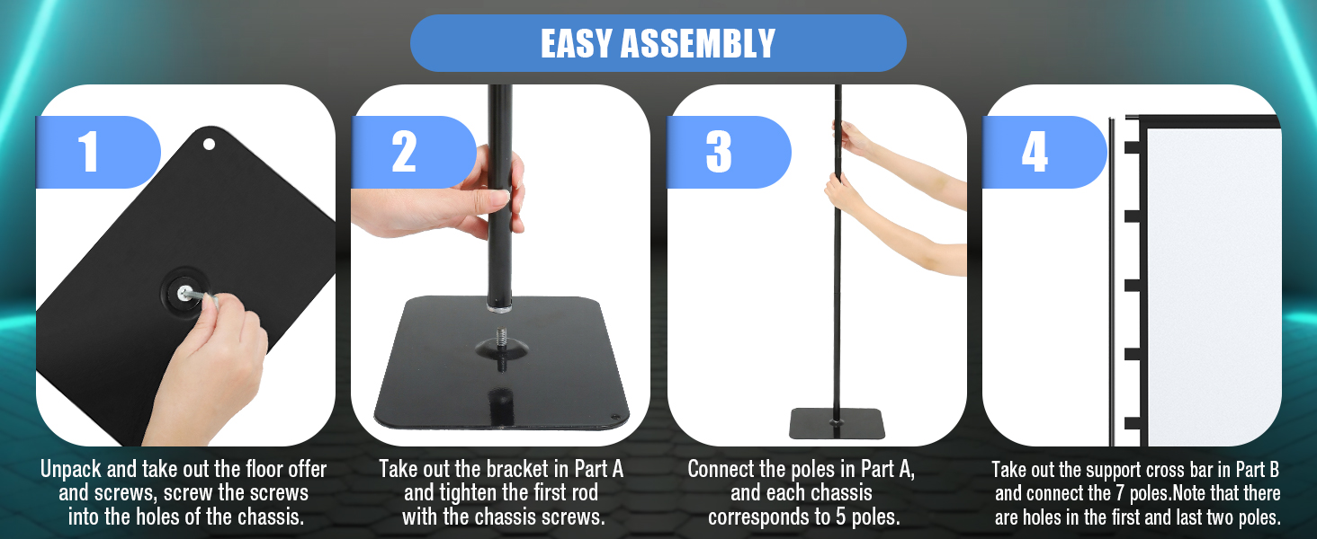 Projector Screen with Stand