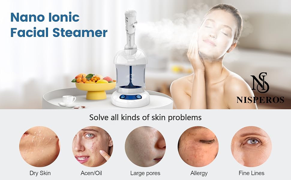 Nano Ionic Facial Steamer for all kinds of skin problems