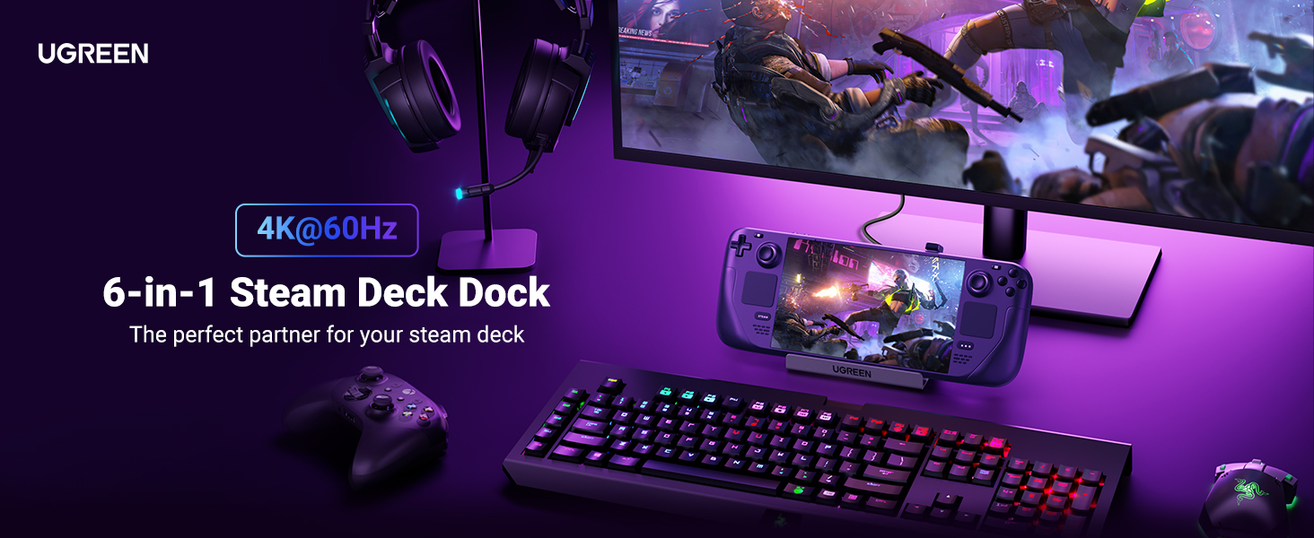 UGREEN Steam Deck Dock