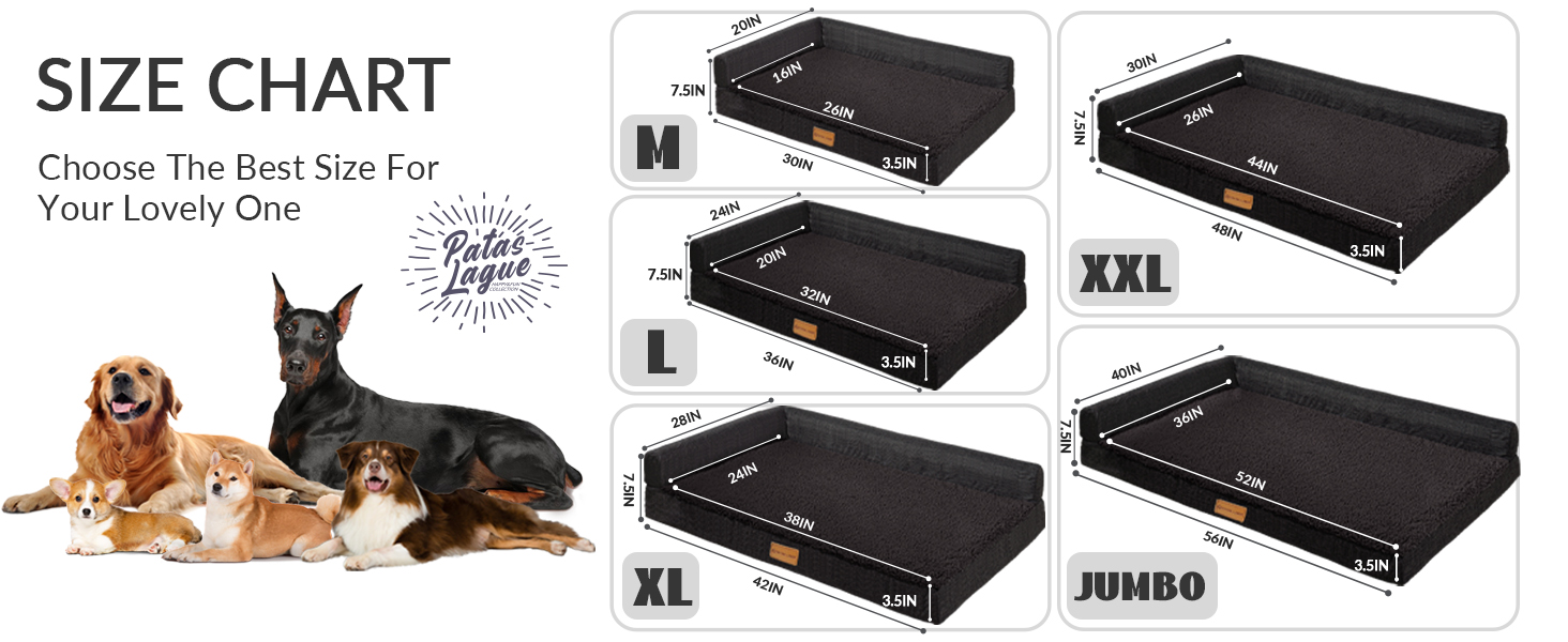 dog bed for small medium large dogs