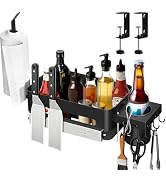 Griddle Caddy for Blackstone 28"/36" Griddle/Prep Cart, Goldusk 6-in-1 Space Saving for Blackston...