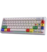BOYI GMK67-65% Aluminum Alloy CNC Keyboard,AL65 Hot-Swappable BT5.0/2.4G/Type-C Tri-Mode Wireless...