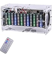 MiOYOOW Spectrum DIY Bluetooth-Compatible Speaker Kit, SMD Soldering Practice Kit Mini USB Home S...
